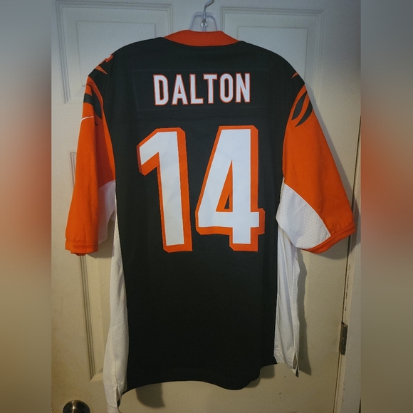 NFL Cincinnati Bengals #14 Andy Dalton Nike Black Elite Jersey Nike - Picture 4 of 6
